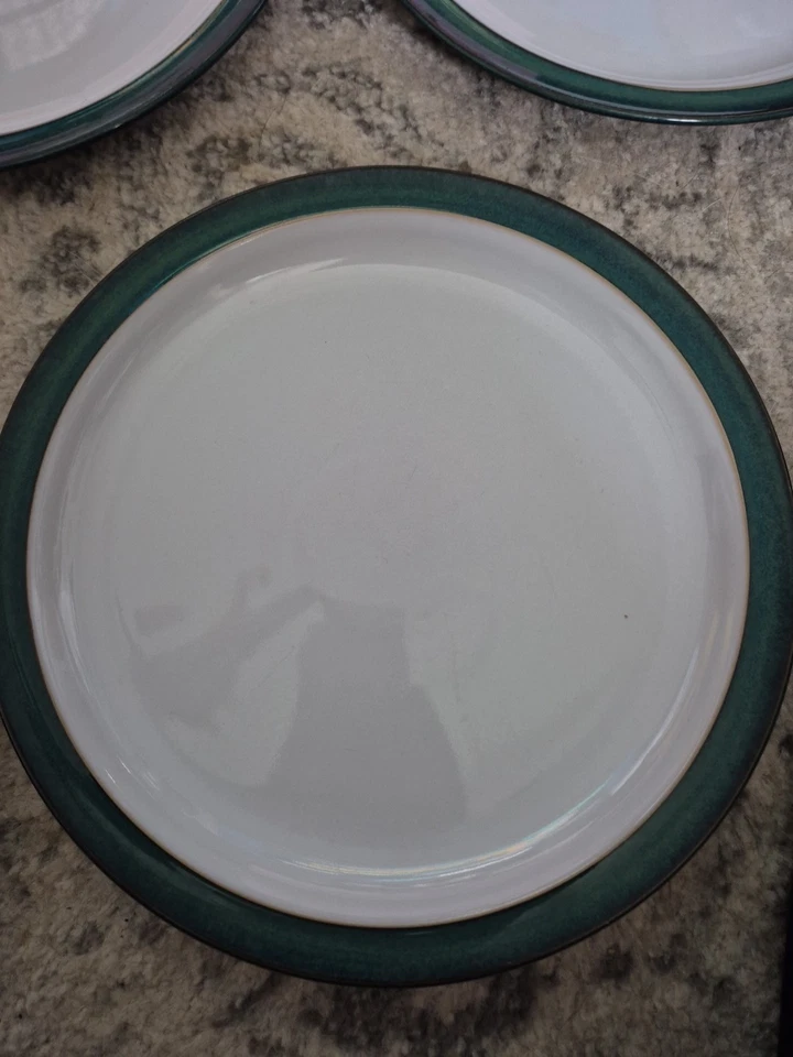 Denby Greenwich Set Of 5 Dinner PlatesDimensions: W26.5cm x L26.5cm x D3cm. - Image 4 of 4