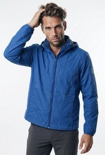 Vintage Gerry Hooded Windbreaker Jacket Blue 