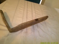 OLD PRIMATIVE LOOK CAST IRON FOOT LOOK WALL HANGING SCRAPER BOOT ? UNUSUAL