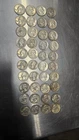 LOT OF (40) 90% SILVER WASHINGTON QUARTERS 10fv  1941-1964 RARE