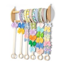 Headband Holder  Hair Bows Organizer for Girls - Large Capacity Wall Hanging
