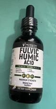 Healthy Life Fulvic Humic Acid, 70 Trace Minerals, Gut, Skin, Brain New!