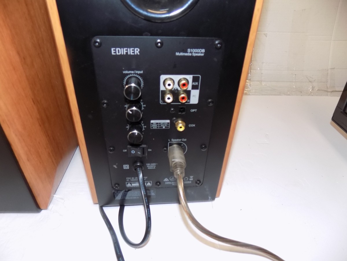 Edifier S1000DB Audiophile Active Bookshelf Speakers No Remote | eBay