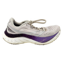 Womens 8.5 Saucony Endorphin Speed 4 S10940-210 White Purple Running Shoes