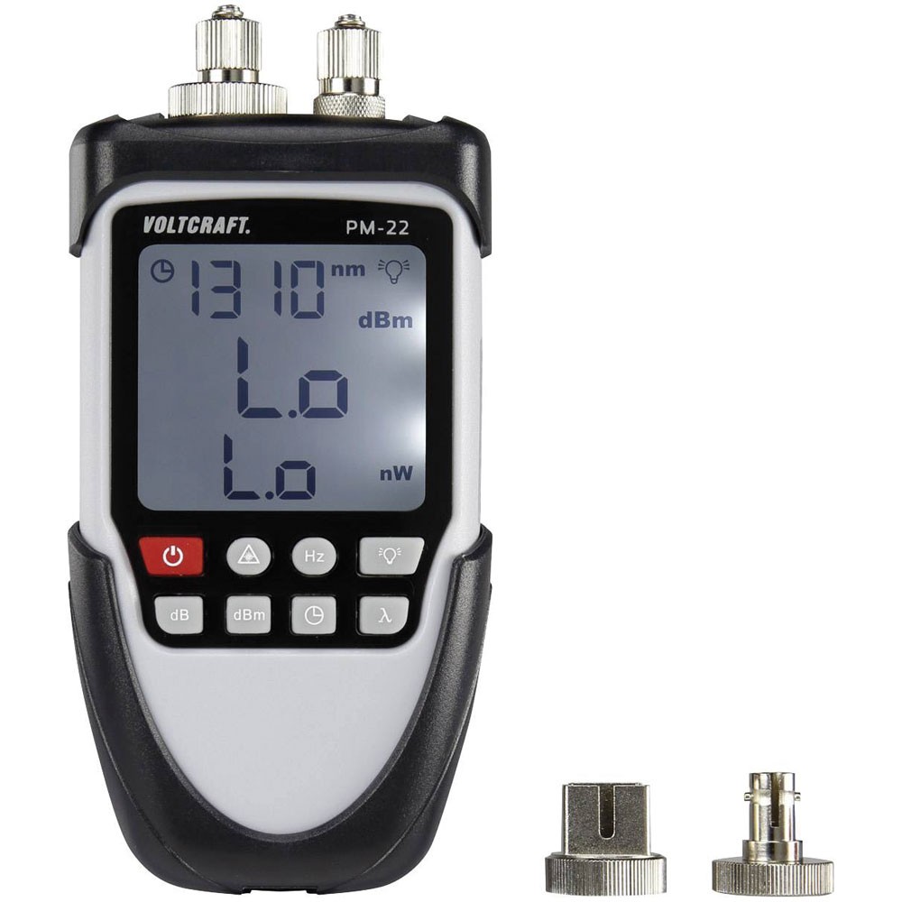 VOLTCRAFT Glass fibre tester Suitable for FC, ST, SC
