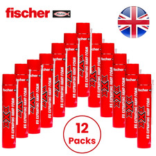 12x Fischer B3 Triple X rozszerzający ręczny wypełniacz szczelin piankowych, uszczelniacz i izolacja