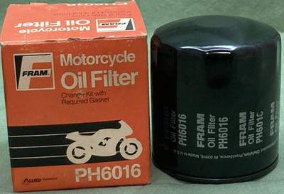 NEW GENUINE FRAM PH6016 OIL FILTER SPIN-ON FOR SUZUKI MOTORCYCLE