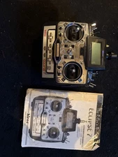 Hitec Eclipse 7 RC remote control transmitter w/ manual