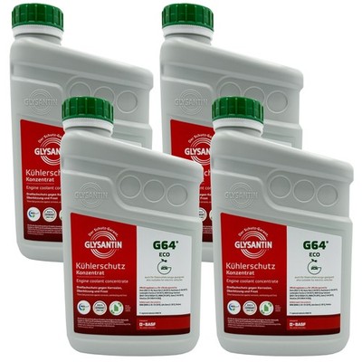 Glysantin G64 Kühlerschutz Konzentrat grün 4x 1L Kühlmittel Frostschutz