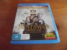 BLU-RAY THE HUNTSMAN WINTER'S WAR EXTENDED EDITION     GREAT  ** MUST SEE **