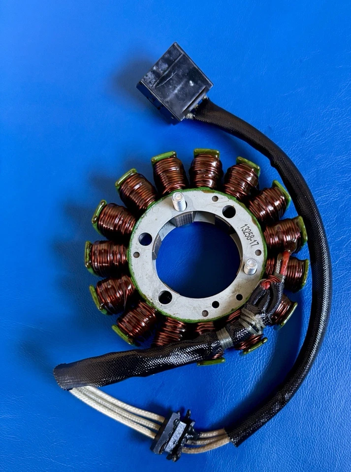 2015-2016 Aprilia RSV4 RR Stator Magneto Alternator Generator Coil - Image 3 of 4