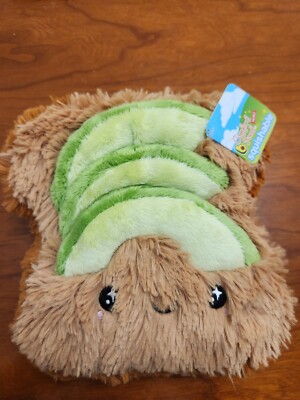 Squishable Avocado Toast 9” Plush Mini Comfort Food Stuffed