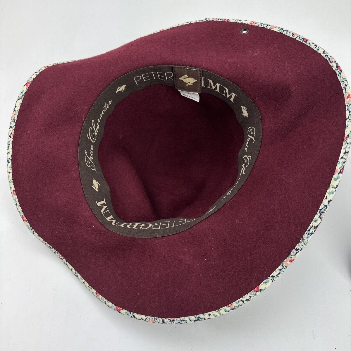 Peter Grimm Womens Red Sun Cap Hat Fitted One Size | eBay display picture 2