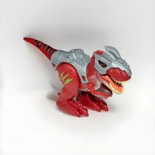 Robo Alive Dino Wars Electronic Red T-Rex Toy by ZURU Interactive 15x4x9 inches