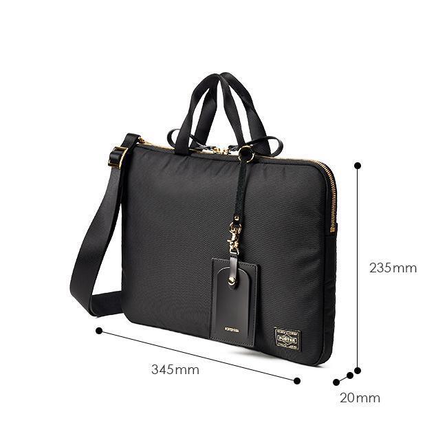 NEW)Porter Girl Shea Business Bag 871-05184 Black Made In NEW)Porter Girl Shea Business Bag 871-05184 Black Made In