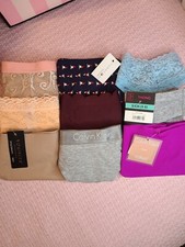 9pc Womens Panties Bundle Size Sm - Mixed Brands/ Styles