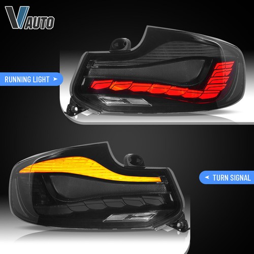 For BMW F22 F23 F87 M2 2 SERIES 2014-2019 Sequential Tail Lights OLED Smoke Lens - Foto 7 di 10