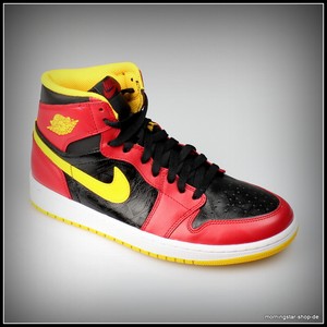 Nike Air Jordan 1 Retro High 555088 017 Red Yellow Black Nike Air Jordan 1 Retro High 555088 017 Red Yellow Black