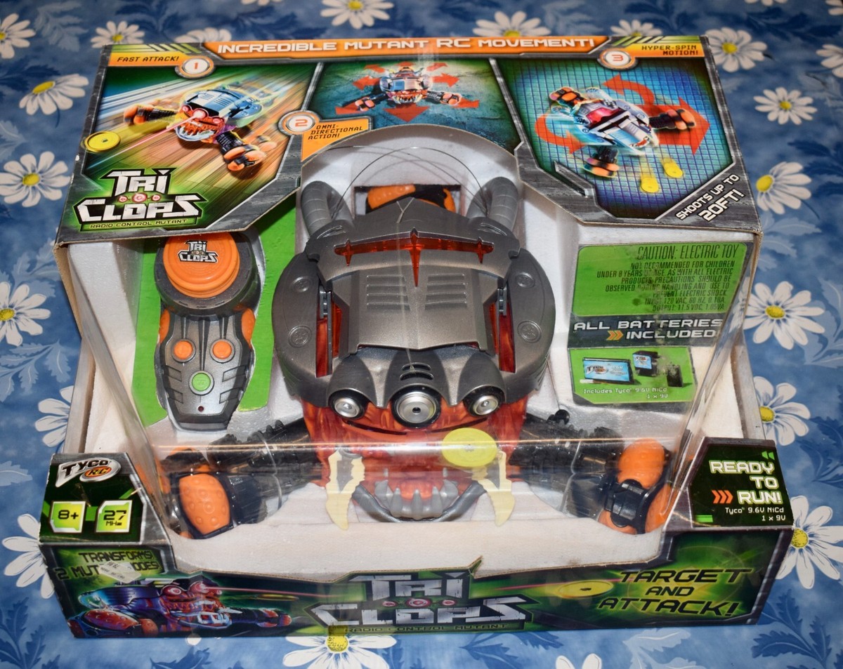 Tyco Mattel Tri Clops Radio Control Mutant Vehicle Transforming