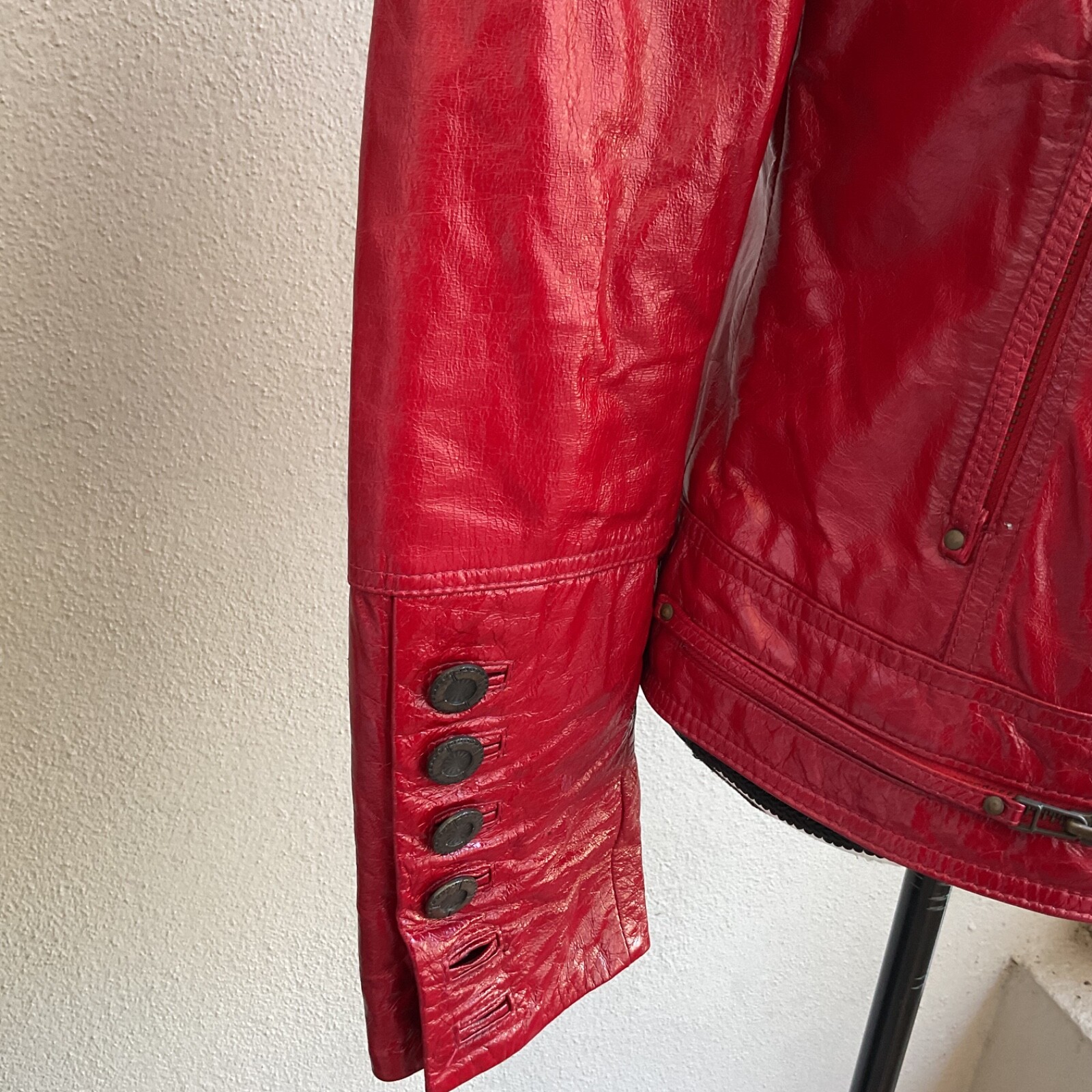 Red Leather Jacket - image 4