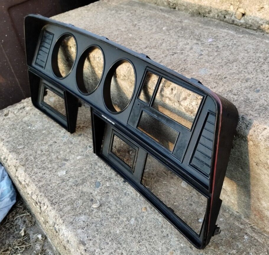 19811993 DODGE D150 RAMCHARGER INSTRUMENT CLUSTER DASH BEZEL TRIM