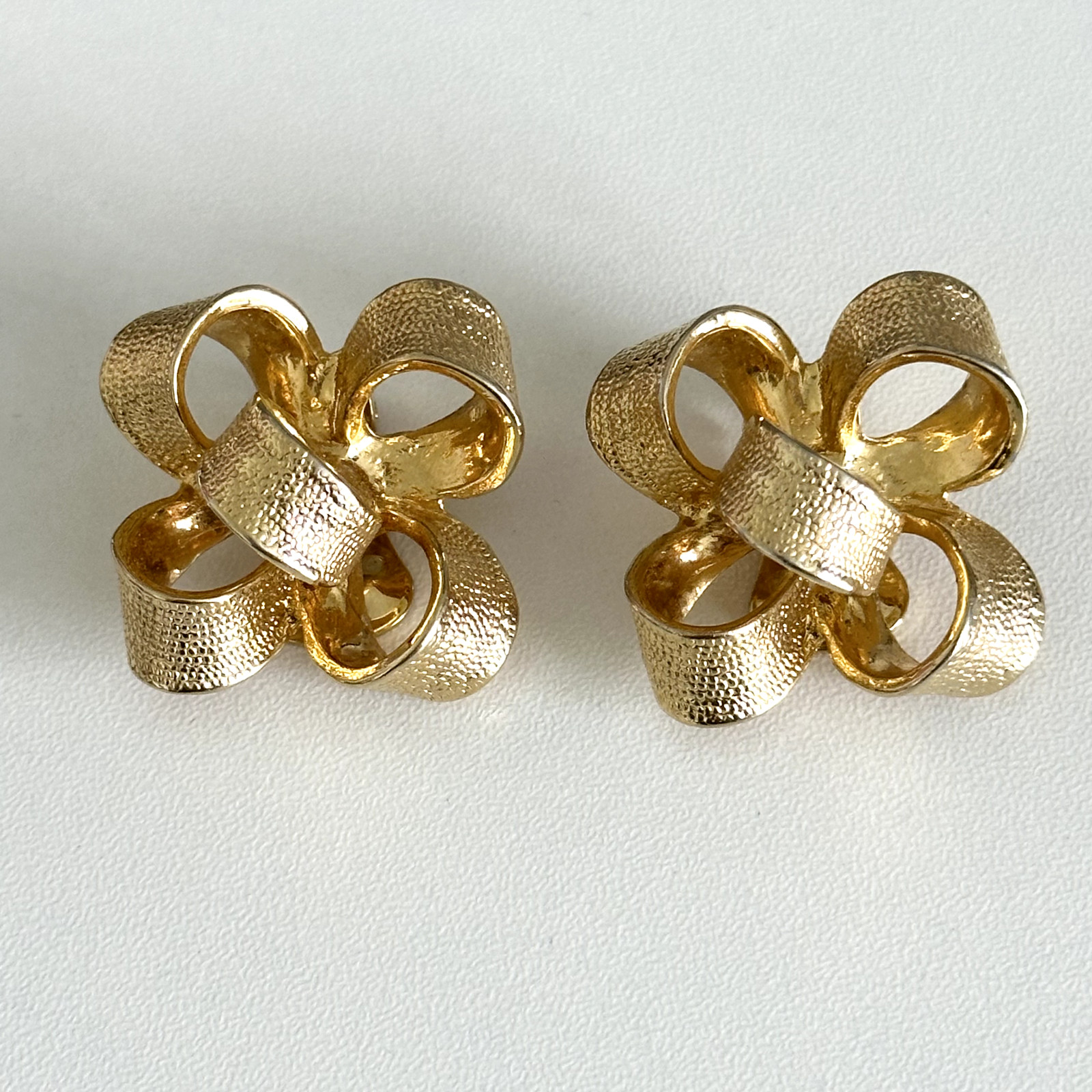 Vintage KJL Kenneth Jay Lane Gold Tone Large Chun… - image 8