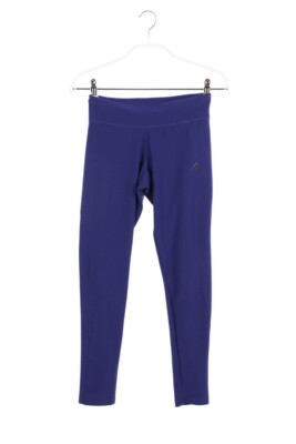 adidas Leggings Sport Fitness Workout Logo Print XS dunkelblau CLIMALITE