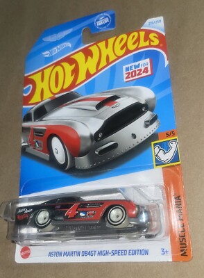 2024 HOT WHEELS ASTON MARTIN DB4GT HIGH-SPEED EDITION MUSCLE MANIA