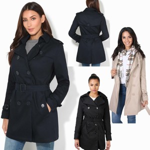manteau trench noir