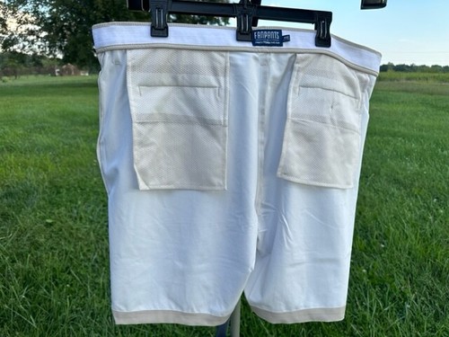 $74 NWT Pennington & Bailes Fanpants-Men Short pants Golf Sport pant Light Beige - Picture 26 of 27