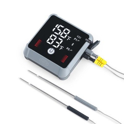 Expert Grill ABS 2-Probe Digital Bluetooth USB-Charging Grill Thermometer