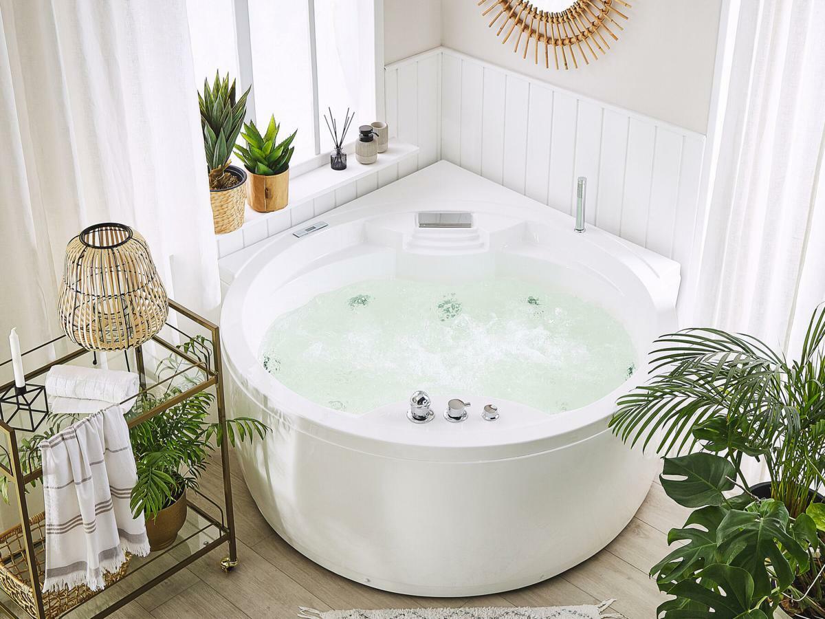 Runde Whirlpool-Matte Für Aufblasbare Badewannen | 1,27 Cm Dick, Rutschfest & Wärmespeichernd, EVA-Schaum