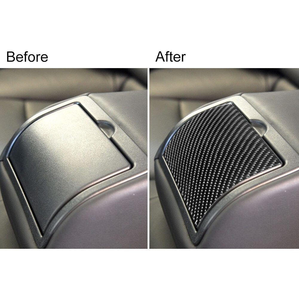 For Infiniti G37 Sedan Carbon Fiber Interior Rear Center Cupholder