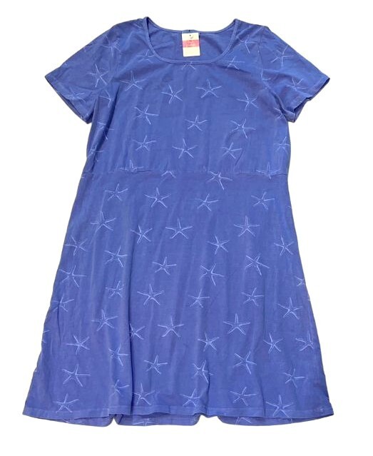 blue starfish dress Peyton Dress main image 1