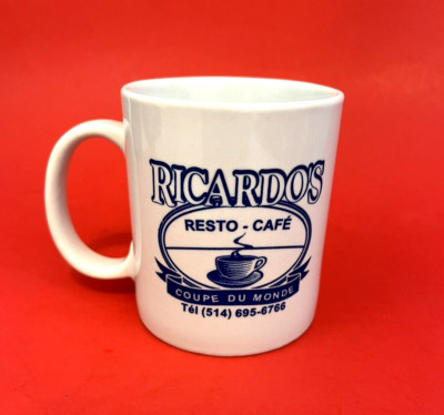 Ricardo's ~ Resto - Cafe ~ Coupe Du Monde ~ Coffee Mug/Cup ~ Collectible