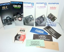 Olympus Camera,  Accessories Vintage Brochures  Manual  7 Some Very Unique