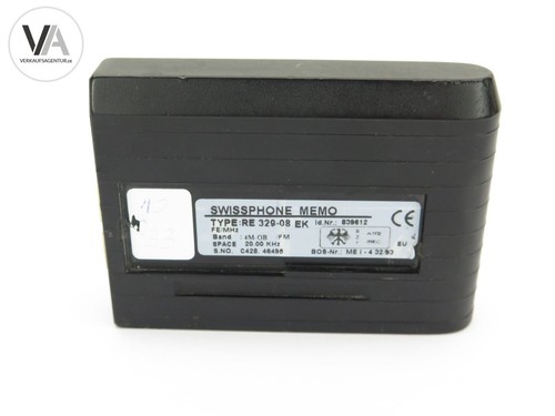 Swissphone Memo Funkmeldeempfänger FME BOS 20.0kHz 4M-OB RE329-08 - Bild 4 von 6