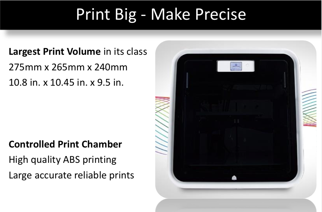 CubePro Duo 3D Printer from 3D Systems, with 2 Print Heads ( BRAND