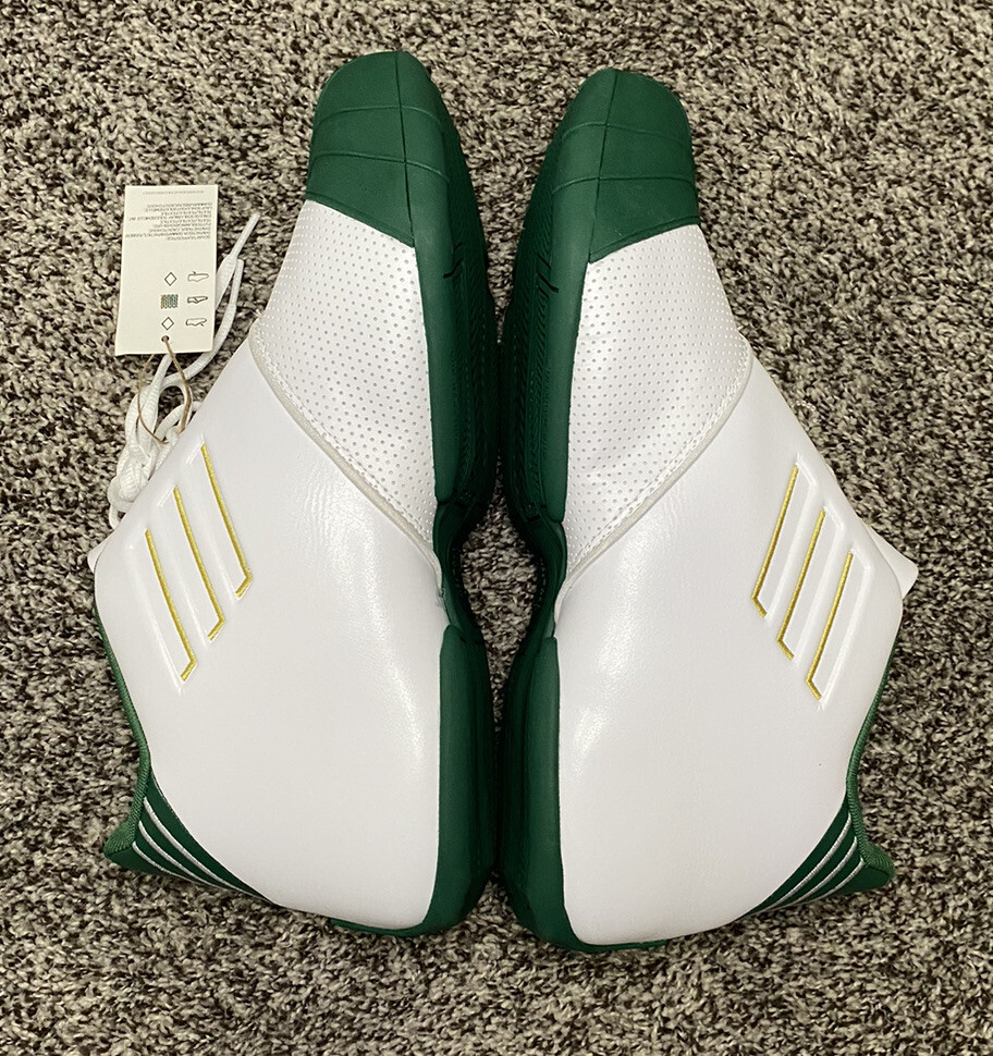 Adidas T-Mac 1 LeBron James HS White Green Gold Irish FW3663 Men's