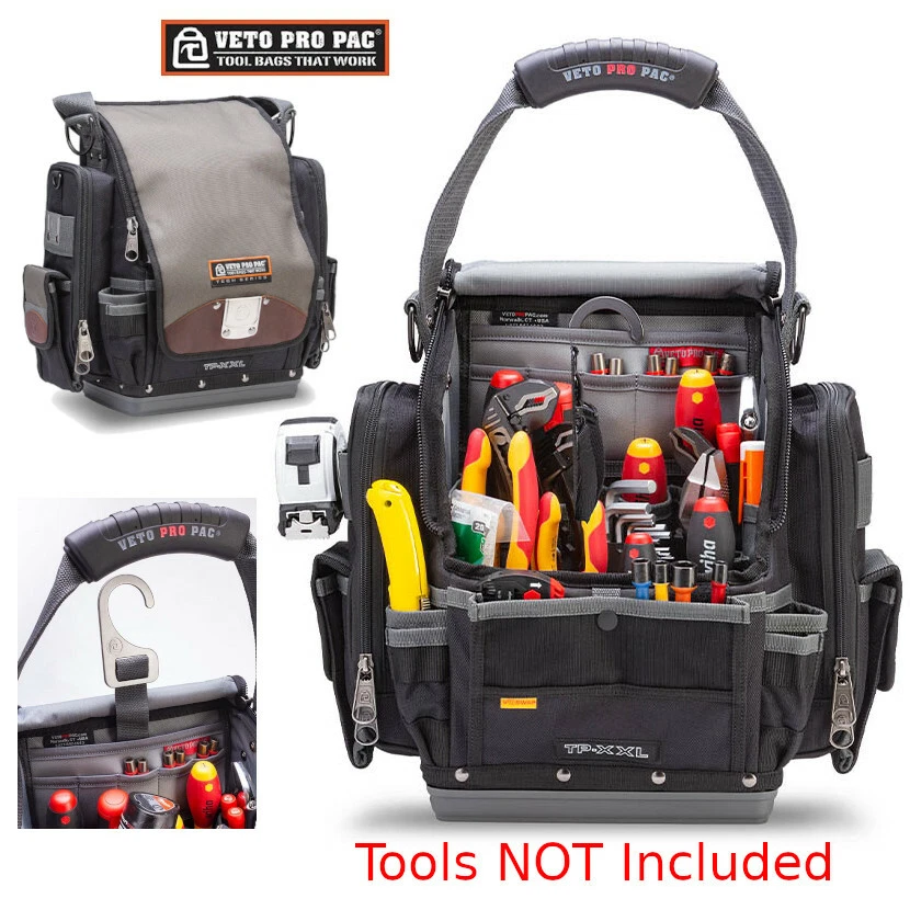 Inch/Metric Field Service Tool Kit in VETO PRO PAC XXL-F Pro Tool Bag