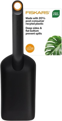 Soil Scoop for Potting and Transplanting, Garden Tool Indoor Gardening 1.5 Cups