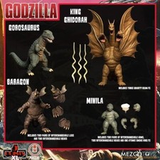 Godzilla Destroy All Monsters 1968 5 Points XL Round 2 - Boxed Set of 4