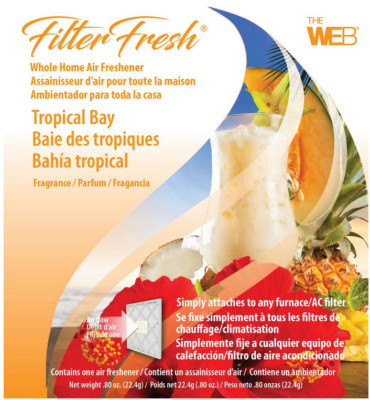 WEB Filter Fresh Tropical Bay Whole Home Air Freshener (18/Pack)