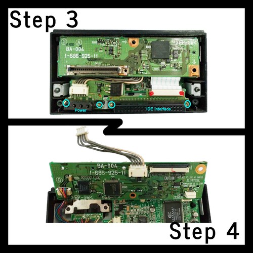 Sony PlayStation 2 PS2 SATA Upgrade Kit for Original Network Official Adaptor! - Foto 5 di 9