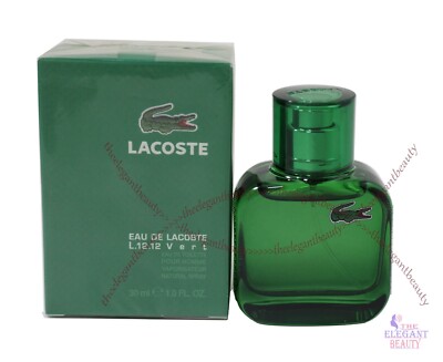 Eau De Lacoste Eau Vert By Lacoste Men 1.0oz/30ml EDT Spray New In Box