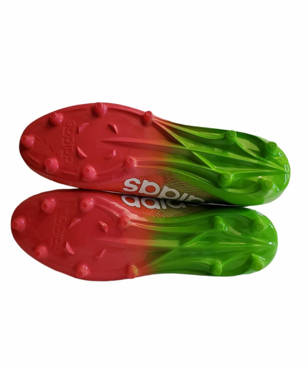Adidas Adizero 8.0 Football Cleats Green/Red F35081 Men's
