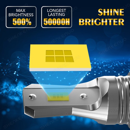 Für Honda Fit 2006-2013 2014-2020 CSP LED Scheinwerfer Hi/Low + Nebelscheinwerfer Birnen 6500K - Bild 9 von 13