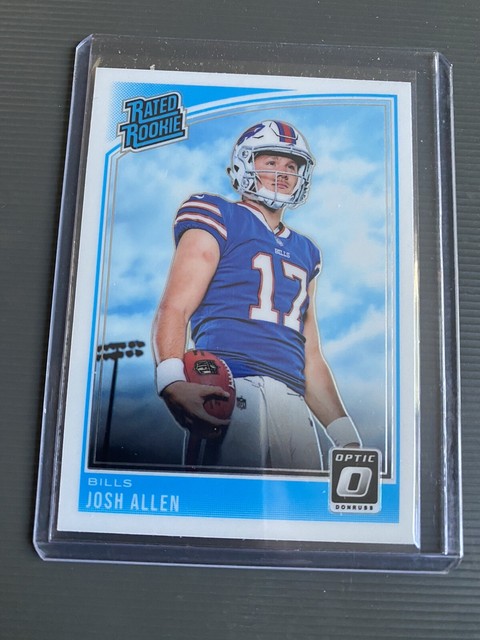 2018 Panini Optic Rate Rookie Josh Allen 154 Rookie Card Sharp EBay