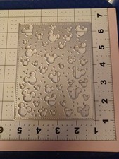 Universal Metal Cut Die Disney Mickey Mouse Valentine Wedding Lace Background