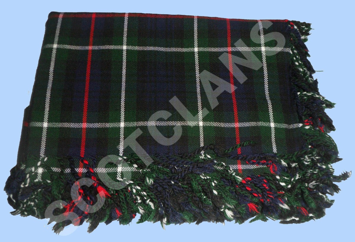 Scottish Highland Kilt Fly Plaids 48''x 48'Various Tartans Purled... Scottish Highland Kilt Fly Plaids 48''x 48'Various Tartans Purled...